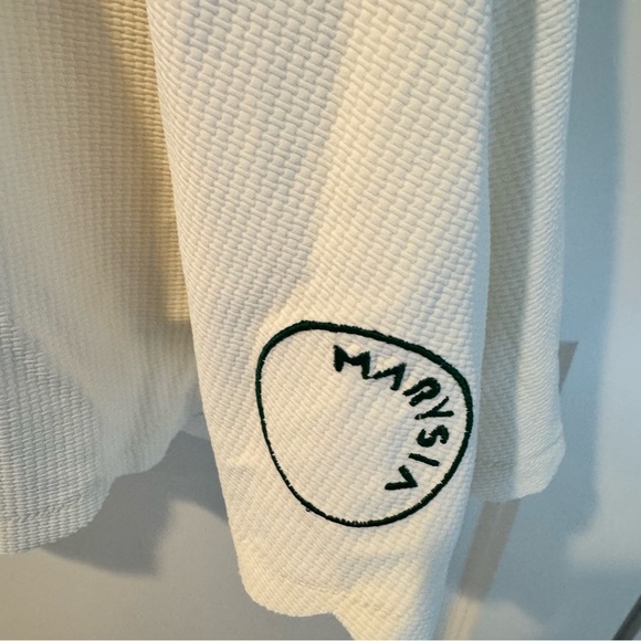 NWT Marysia Bianca Halter Athletic Dress in Coconut White | L - Picture 4 of 9